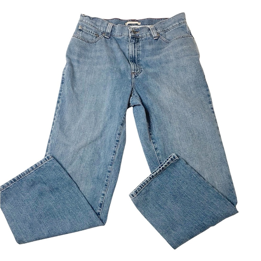 LL Bean Mens Jeans‎ Blue Denim Classic Fit Style 505084  34X30